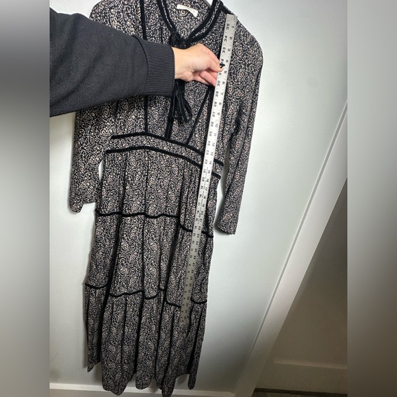 Doen Elix Black Prairie Paisley Dress in Small - Picture 15 of 16